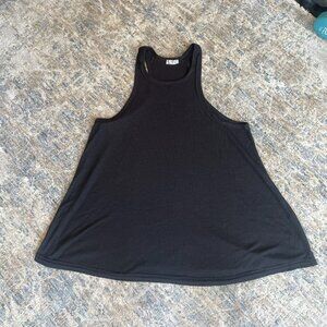 Long Beach Black Tank Top Free People